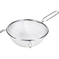 KitchenCraft Stainless Steel 18cm Round Sieve in Metallics