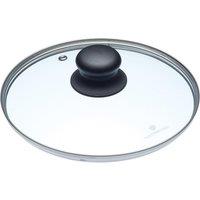MasterClass 20cm Glass Saucepan Lid in Clear