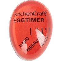 KitchenCraft Colour Changing Egg Timer in Red