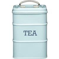 Living Nostalgia Blue Tea Tin, Vintage style