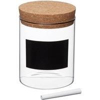 Natural Elements Small Glass Storage Canister