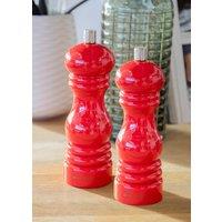 MasterClass Salt or Pepper Mill (17cm) - Red