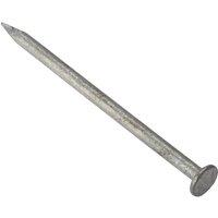 Forgefix Round Head Nail Galvanised 75Mm Bag Of 500G in Silver