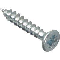 Forgefix Multi-Purpose Pozi Screw Csk St Zp 4 X 25Mm Box 200 in Silver