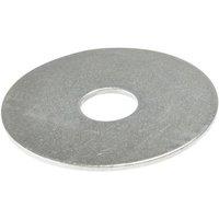 Forgefix Flat Mudguard Washers Zp M6 X 50Mm Bag 10 in Silver