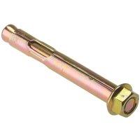 Forgefix Sleeve Anchor Fixing Hex Nut M16 X 111Mm Bag 5 in Gold