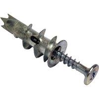 Forgefix Cavity Wall Zinc Speed Plug 4.5Mm Box 100 in Silver