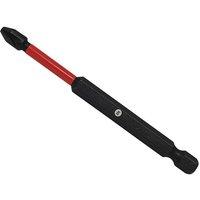 Forgefix ForgeFast Pozidriv Compatible Impact Bit PZ1 x 89mm (Card 2) in Black