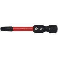 Forgefix ForgeFast TORX Compatible Impact Bit TX25 x 50mm (Card 2) in Black