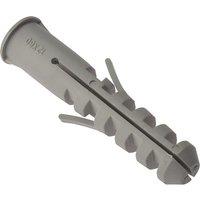 Forgefix Nylon Wall Plug Rimmed M12 X 60Mm Bag 25 in Grey