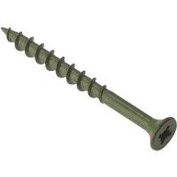 Forgefix Decking Screw Pozi St Green Anti-Corrosion 4.5 X 55Mm Box 200