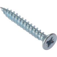 Forgefix General Purpose Pozi Screw Csk Tt Zp 1/2In X 6 Box 200 in Silver