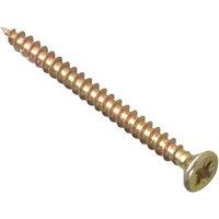 Forgefix Multi-Purpose Pozi Screw Csk St Zyp 4.0 X 50Mm Box 200 in Silver