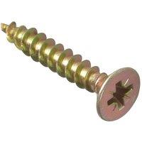 Forgefix Multi-Purpose Pozi Screw Csk St Zyp 5.0 X 25Mm Box 200 in Silver