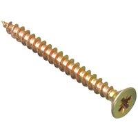 Forgefix Multi-Purpose Pozi Screw Csk St Zyp 5.0 X 50Mm Box 200 in Silver