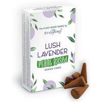 KDMD Plant Based Incense Cones - Lush Lavender in White
