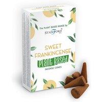 KDMD Plant Based Incense Cones - Sweet Frankincense in White
