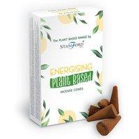 KDMD Plant Based Incense Cones - Energising in White