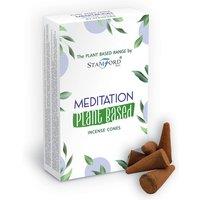 KDMD Plant Based Incense Cones - Meditation in White