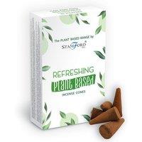 KDMD Plant Based Incense Cones - Refreshing in White