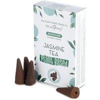 KDMD Plant Based Backflow Incense Cones - Jasmine Tea in White