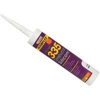 Everbuild 335 Construction Silicone Grey 295Ml