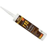 Everbuild 115 General Purpose Building Mastic Stone 285Ml in White