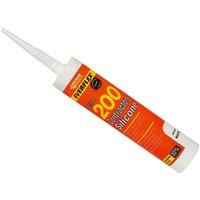 Everbuild Contractors Silicone Sealant 295Ml Brown 200