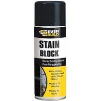 Everbuild Stain Block Spray 400Ml in Black