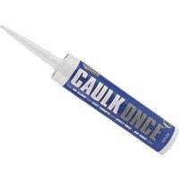 Everbuild Caulk Once White 380Ml