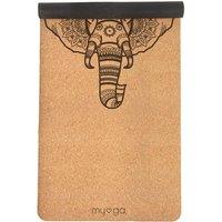Myga Extra Large Elephant Cork Mat in Brown