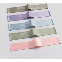 Phoenix Fitness Resistance Bands - Multi-coloured in Dusty Pink
