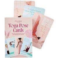 Myga Affirmation Yoga Pose Cards in Pale Pink
