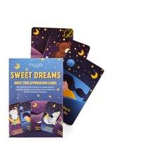 Myga Night Time Affirmation Cards in Blue