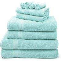 Velosso Luxury 100% Egyptian Cotton Towels 550gsm - Soft & Absorbent Cotton Towels in Pale Blue | Size: Bath Sheet