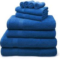 Velosso Luxury 100% Egyptian Cotton Towels 550gsm - Soft & Absorbent Cotton Towels in Royal | Size: Bath Sheet