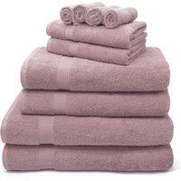 Velosso Luxury 100% Egyptian Cotton Towels 550gsm - Soft & Absorbent Cotton Towels in Dusty Pink | Size: Bath Sheet