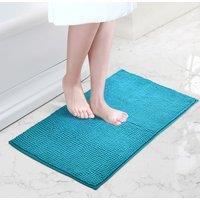 Velosso Shaggy Noodle Bathmat - Antislip in Jade