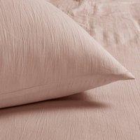 Velosso Elegant Microfibre Duvet Cover & Pillowcase Set, Breathable Bed Linen in Pink | Size: Single