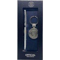 Rangers FC Executive Gift Boxed Pen & Keyring Set in Silver