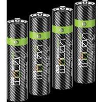 Venom Rechargeable AAA Batteries - High Capacity 800mAh (4-Pack) in Black | Size: 4 Pack