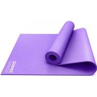 Core Balance Yoga Exercise Mat Foam 6mm Non Slip Pilates Gym Fitness Roll Up Carry Strap in Purple