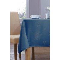 Martex Cezanne 100% Polyester Round Tablecloth - 178cm in Royal