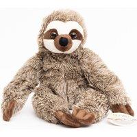KandyToys Cuddly Soft Stuffed Animal Sloth in Brown