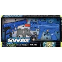 Swat Two Gun Playset With Light & Sound