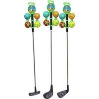 Kandy Toys Golf Club With Metal Shaft & 4 Balls
