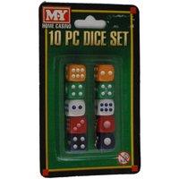 MY Games 10 Piece Dice Set