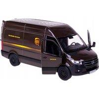 Kandy Toys 5" Mercedes Benz Sprinter Brown UPS Van
