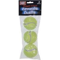 MY M.Y Royal Court Pack of 3 Tennis Balls