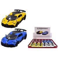 Kinsmart 5" Die Cast Bugatti Divo Car (Colours Vary)